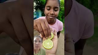 funny lemon comedy challenge fun eating food cute cutebaby video [upl. by Alliuqat695]