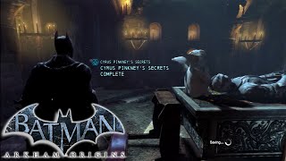 Batman Arkham Origins 28 The Mysterious Case of Cyrus Pinkney [upl. by Yenaled998]