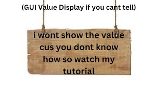 GUI Value Display [upl. by Martinic]