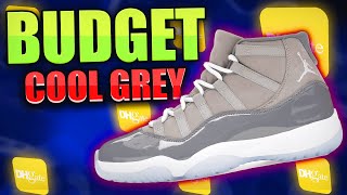 Best Budget Jordan 11 quotCool Greyquot DHGate Review Jordan 11 DHGate Unboxing [upl. by Hamo225]