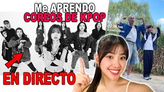 🔴APRENDIENDO COREOS NUEVAS de KPOP [upl. by Eugenides]