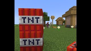 Minecraft  TNT Village [upl. by Linn987]