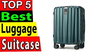 Best Luggage Suitcase In 2024 TOP 5 [upl. by Lecroy896]