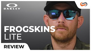 Oakley Frogskins Lite Review  SportRx [upl. by Heffron583]