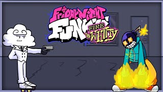 FNF vs Fire Whitty  Friday Night Funkin Mod Showcase [upl. by Fredie]