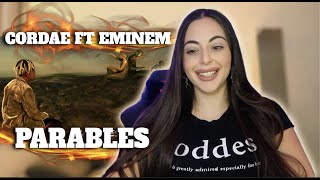 Cordae  Parables Remix FT Eminem  REACTION [upl. by Mikel]