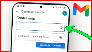 COMO CAMBIAR LA CONTRASEÑA DE GMAIL 2024  CAMBIAR LA CONTRASEÑA DE GOOGLE [upl. by Roselani]