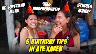 5 BIRTHDAY TIPS NI ATE KAREN  Lyca Gairanod [upl. by Renell357]