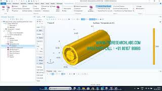 Bimetallic nanoparticles COMSOL Analysis [upl. by Trebled]