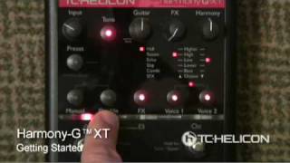 TC Helicon Voicetone HarmonyG XT Tutorial 2  UniqueSquaredcom [upl. by Anon]