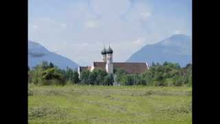 BENEDIKTBEUERN TÖL Basilika St Benedikt  Benediktusglocke und Vollgeläute [upl. by Gayel]