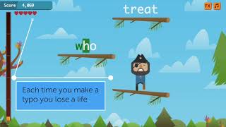 New Typing Game Keyboard Jump [upl. by Atteoj]