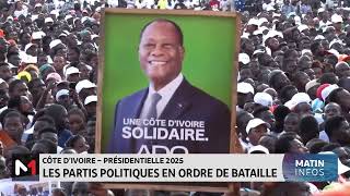 Présidentielle 2025 en Côte d’Ivoire Les partis politiques en ordre de bataille [upl. by Balbinder520]