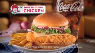 Wendys Commercial 2014 Smoked Gouda Chicken Sandwich [upl. by Coveney285]