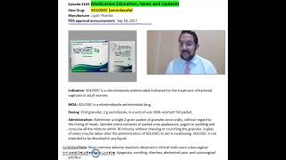 SOLOSEC secnidazole  bacterial vaginosis [upl. by Hilleary]