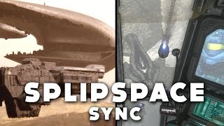 Halo 3 ODST  Halo 2 Anniversary Slipspace Jump Synced [upl. by Carita]