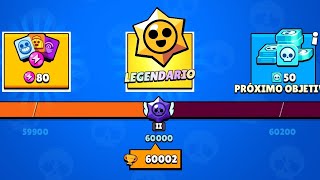 60000 mil copas en Brawl stars [upl. by Eilata623]