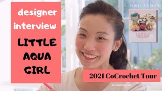 Amigurumi Designer Interview Little Aqua Girl  Giveaways [upl. by Janene]