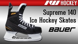 Bauer Supreme 140 Ice Hockey Skate Review [upl. by Adelina]