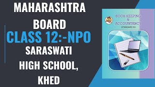 CLASS 12  NPO SARASWATI SCHOOL KHEDSUM 10  SOLVED EXAMPLE [upl. by Anidualc]