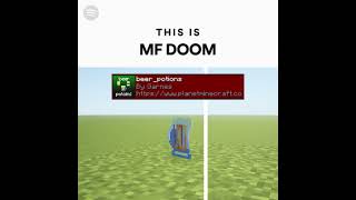 Minecraft One Beer Texture Pack meme shorts mfdoom [upl. by Mccartan]