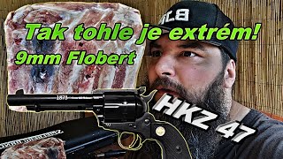 🔥HKZ 47🔥   Chiappa 1873  Tohle by jste od flobertkového 9 mm náboje nečekali [upl. by Even363]