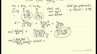 Equilibrium Composition for a Heterogeneous Reaction [upl. by Orips]