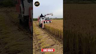 kubota AR70 combine harvester shorts kubota ytshorts [upl. by Enitsed]