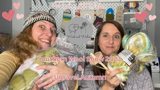 Wool and Wishes Knitting Podcast Southern Wool Show 2023 We are Greedy Yarn Pigs [upl. by Lynus]