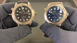 Which Titanium Bezel Omega Seamaster 300M Nekton vs Beijing Olympic Edition [upl. by Bent146]