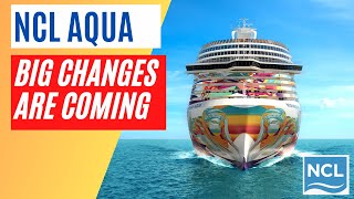 What you NEED TO KNOW about Norwegian’s NEWEST SHIP NCL Aqua [upl. by Aicnelav422]