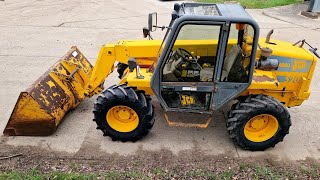 1994 JCB 520 Farm Special Loadall 22622 [upl. by Binnie362]