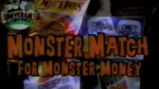 PepsiFritoLay quotMonster Matchquot commercial  1991 [upl. by Legra138]