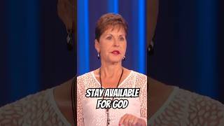 Stay Available For God  Joyce Meyer [upl. by Dione569]