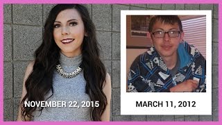 Male to Female  Transgender Transition Timeline  Casey Blake [upl. by Jed]