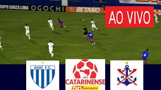 AVAI X MARCILIO DIAS AO VIVO COM IMAGENS I CAMPEONATO CATARINENSE 2024 ASSISTA HOJE [upl. by Allys356]