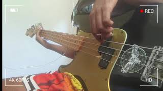 Huling Sandali  December Avenue Tower Session  Bass Cover [upl. by Trela581]