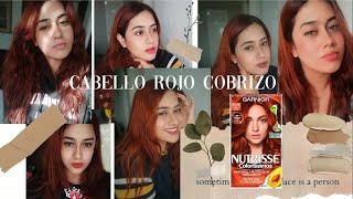 Cambio de look COBRIZO RUBI NUTRISSE glow up parte 1 [upl. by Garnet]