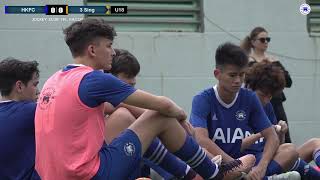 【Highlights】HKFC vs 3 Sing  Jockey Club Youth Football League U18FA Cup [upl. by Ardnael89]