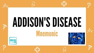 Addisons disease  Adrenal Insufficiency  Mnemonic  Adrenal gland  Endocrine gland  Medi Trix [upl. by Kellyann83]