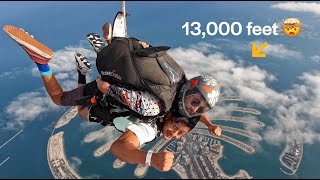 Skydive Dubai  What Is Falling From 13000 Feet Like [upl. by Eitsyrk]