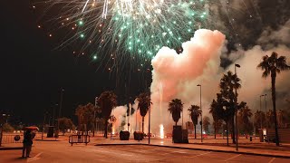 Gran Mascleta Nocturna Mislata 2024 4K  Pirotecnia del Mediterráneo [upl. by Persons596]