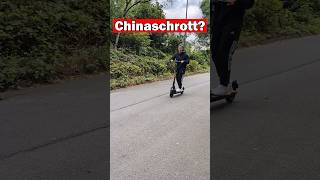 Chinaschrott EScooter von Temu mit Straßenzulassung in Deutschland temu [upl. by Mayeda]