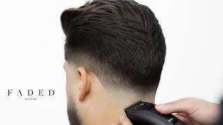 HOW TO CUT MENS HAIR BARBER TUTORIAL [upl. by Nylegna635]