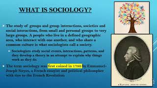 Ch 1 Lecture  Introduction to Sociology [upl. by Allimaj]