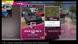 AFK Goliath Forza Horizon 5  2 hours 10 Laps not Crash not disconnect Controller [upl. by Audsley145]