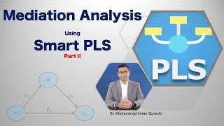 Mediation analysis Using Smart PLS Software [upl. by Ecerahc]