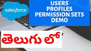 Ep 7 Users  Profiles  Permission Sets In Telugu  తెలుగు లో  Salesforce  Kalki Academy [upl. by Lrad]