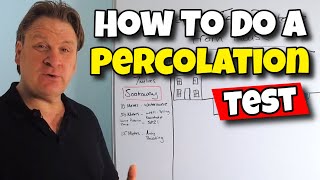 how to do a percolation test [upl. by Ibba]