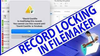 Record Locking Basics in FileMaker [upl. by Thomasa]